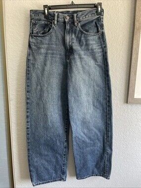 GU Uniqlo Blue Japanese Denim Jeans Mens Size 28